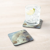 ホッキョクグマ コースター (右側)