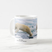 ホッキョクグマ コーヒーマグカップ (正面左)