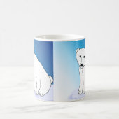 ホッキョクグマ コーヒーマグカップ (中央)