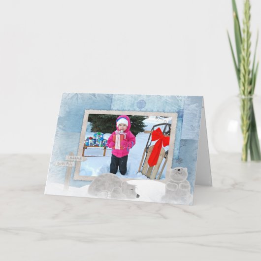 ホッキョクグマ シーズンカード (正面)