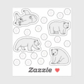 ホッキョクグマ シール (シート)