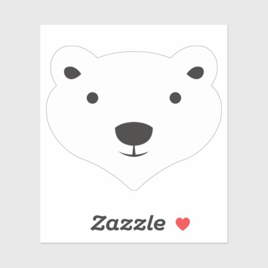 ホッキョクグマ シール (シート)