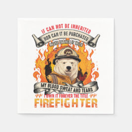 ホッキョクグマ スタンダードカクテルナプキン