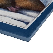 ホッキョクグマ、セイウチ、アザラシ カッティングボード (角)