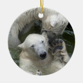 ホッキョクグマ セラミックオーナメント (正面)