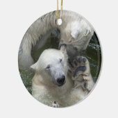 ホッキョクグマ セラミックオーナメント (左)