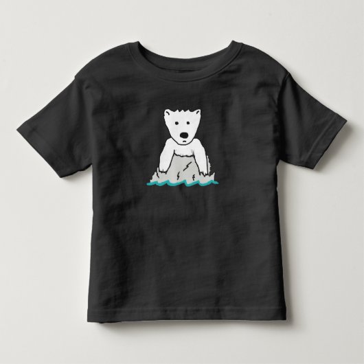 ホッキョクグマ トドラーTシャツ (正面)