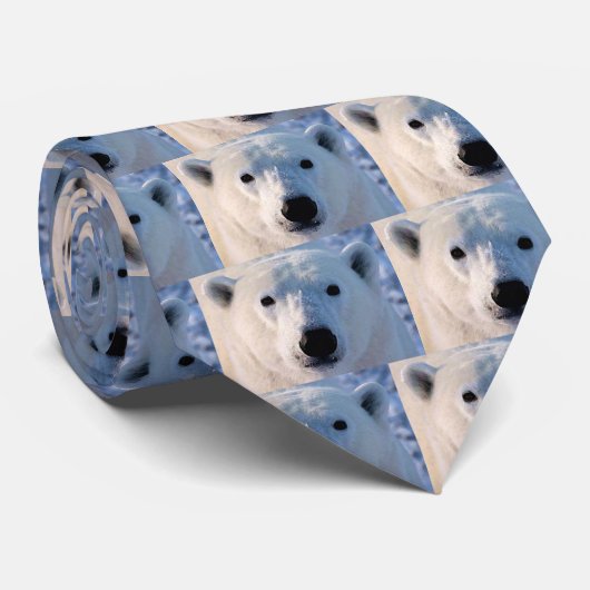 ホッキョクグマ ネクタイ (ロール)