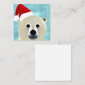 ホッキョクグマ ノートカード (正面/裏面)