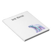 ホッキョクグマ ノートパッド (アングル)