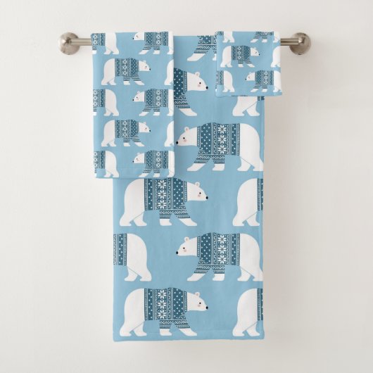 ホッキョクグマ バスタオルセット (インサイチュ)