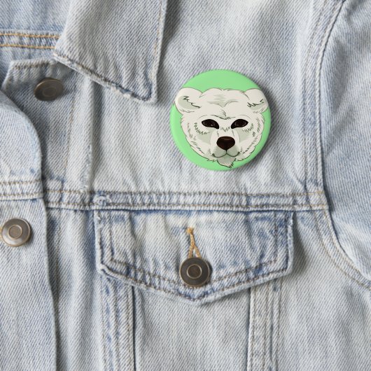 ホッキョクグマ // ピンバッジ (インサイチュ)