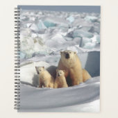 ホッキョクグマ プランナー手帳 (正面)
