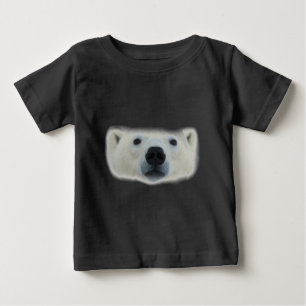 ホッキョクグマ ベビーTシャツ
