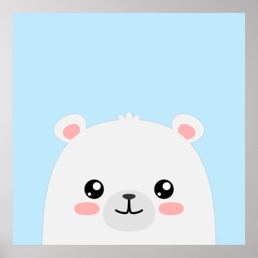 ホッキョクグマ ポスター (正面)