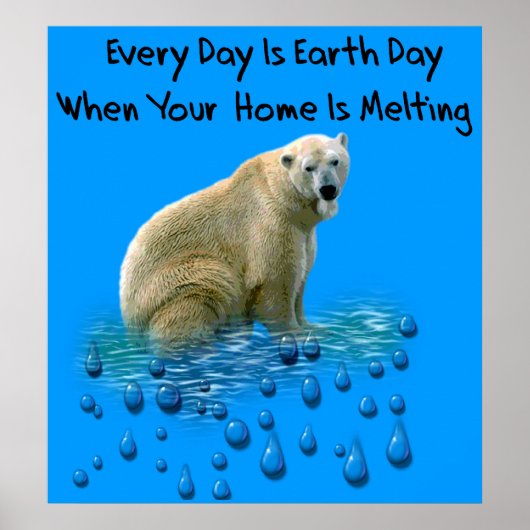 ホッキョクグマ ポスター (正面)