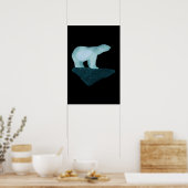 ホッキョクグマ ポスター (キッチン)