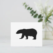 ホッキョクグマ ポストカード (スタンド正面)