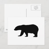 ホッキョクグマ ポストカード (正面/裏面)
