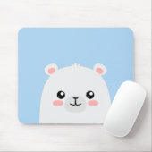 ホッキョクグマ マウスパッド (マウス)