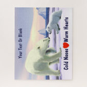 ホッキョクグマ – ママノーズ最高の ジグソーパズル (縦)