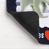 ホッキョクグマ – ママノーズ最高の マウスパッド (コーナー)