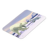 ホッキョクグマ – ママノーズ最高の マグネット (左側)