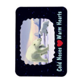 ホッキョクグマ – ママノーズ最高の マグネット (縦)