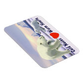 ホッキョクグマ – ママノーズ最高の マグネット (右側)