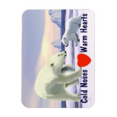 ホッキョクグマ – ママノーズ最高の マグネット (縦)