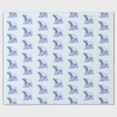 ホッキョクグマ ラッピングペーパー (フラット)