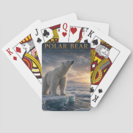 ホッキョクグマ 北極海の氷 ANIMALS ポーカーカード トランプ
