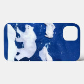 ホッキョクグマ「子どもの芸術」 Case-Mate iPhoneケース (裏面 (横))