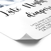 ホッキョクグマ – 深夜おむつゲームポスター ポスター (角)