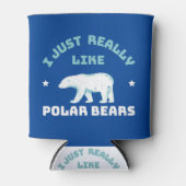 ホッキョクグマ 缶クーラー (正面)