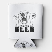 ホッキョクグマ 缶クーラー (正面)