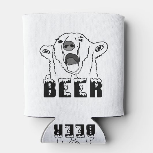 ホッキョクグマ 缶クーラー (裏面)