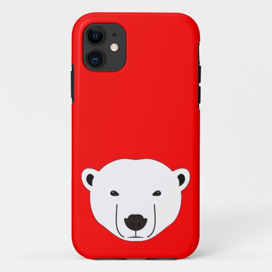 ホッキョクグマ Case-Mate iPhoneケース (裏面)