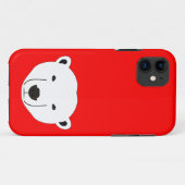 ホッキョクグマ Case-Mate iPhoneケース (裏面(横))