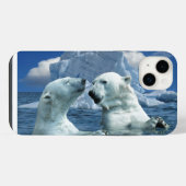 ホッキョクグマ Case-Mate iPhone 14 iPhoneケース (裏面横)