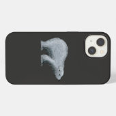 ホッキョクグマ iPhoneケース (裏面横)