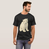 ホッキョクグマ Tシャツ (正面フル)