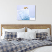 ホッキョクグマ, Ursus maritimus キャンバスプリント (インサイチュ (寝室))