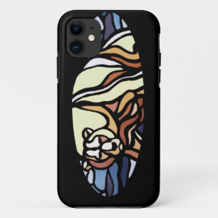 ホッキョクグマIPhone 5ケースワイルドライフアートベアギフト iPhone 11 ケース