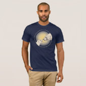 ホッキョクグマTシャツクマ&カッブシャツワイルドライフギフト Tシャツ (正面フル)