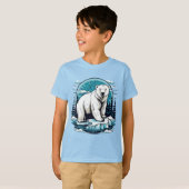 ホッキョクグマTシャツ Tシャツ (正面フル)