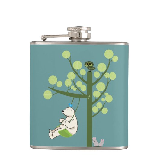 ホッキョク遊グマ フラスク (正面)