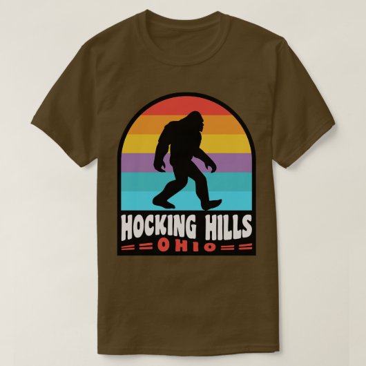 ホッキングヒルズオハイオ州パーク Tシャツ (デザイン正面)
