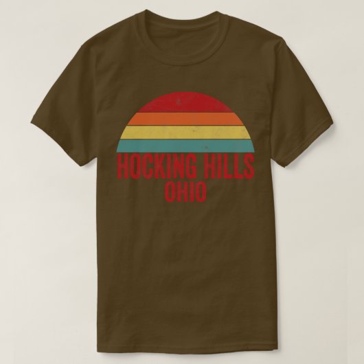 ホッキングヒルズオハイオ1 Tシャツ (デザイン正面)