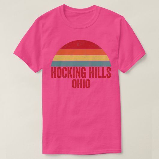 ホッキングヒルズオハイオ Tシャツ (デザイン正面)